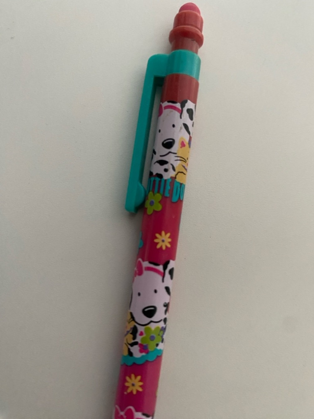 Vintage Sanrio Spottie Dottie Mechanical Pencil 1990, 0.5mm Lead Working!